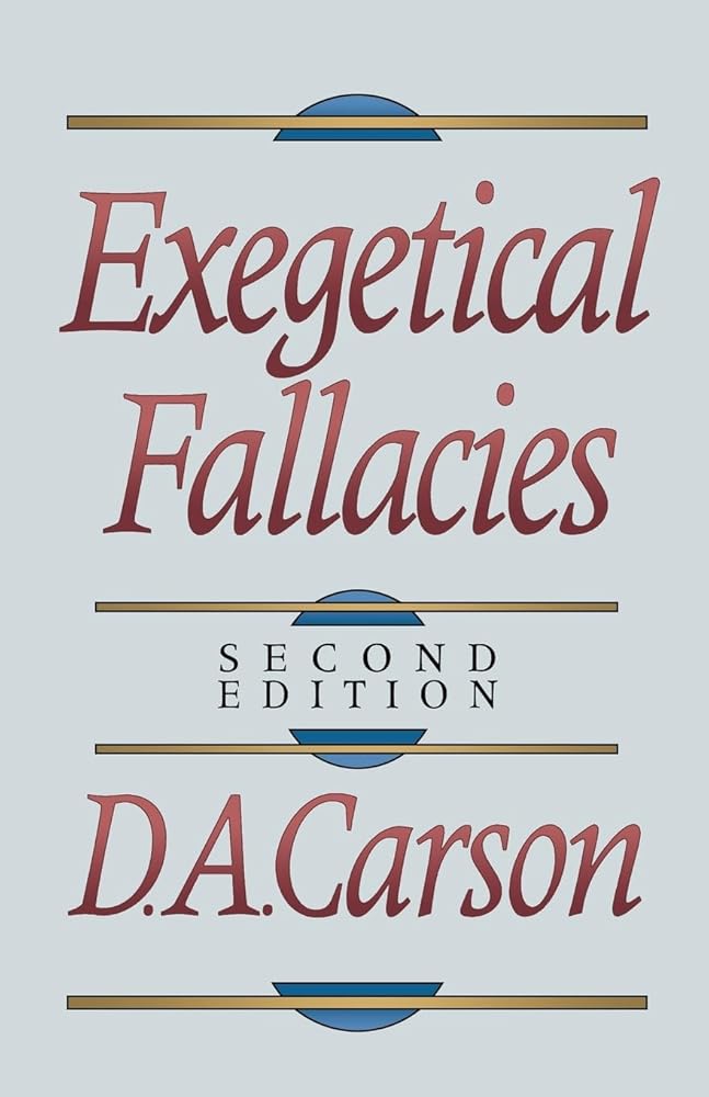 Exegetical Fallacies cover image