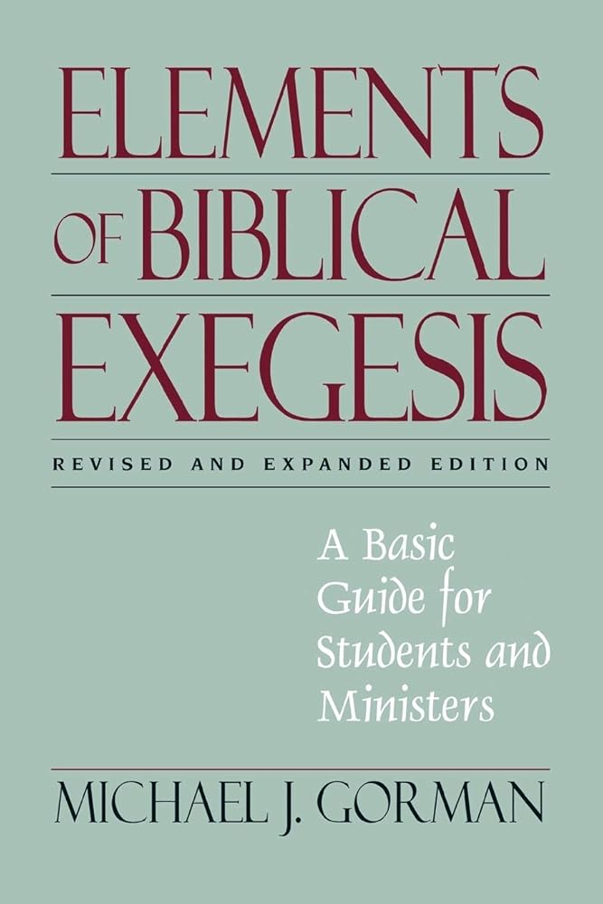 Elements of Biblical Exegesis cover image