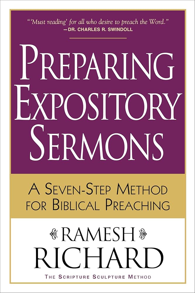 Preparing Expository Sermons: A Seven-Step Method for Biblical Preaching cover image
