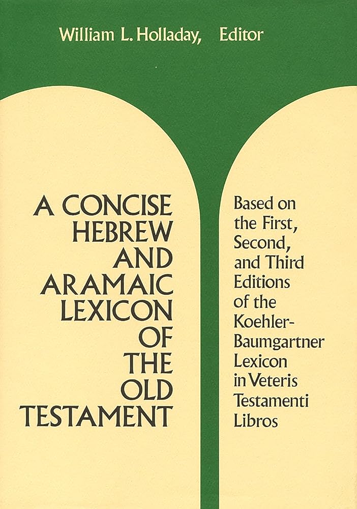 A Concise Hebrew and Aramaic Lexicon of the Old Testament (Eerdmans Language Resources (ELR)) cover image