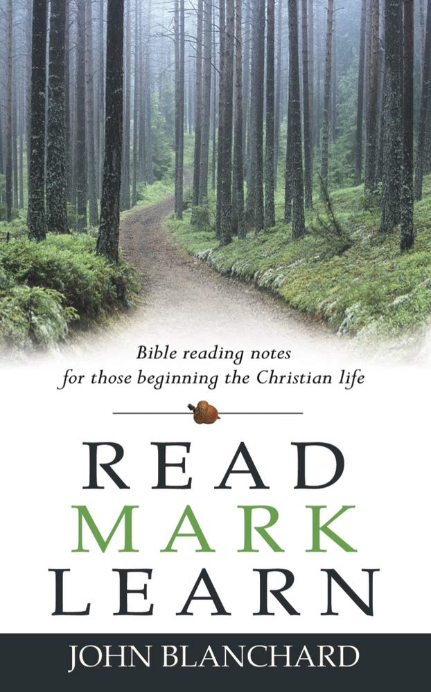 Read Mark Learn: Bible Reading Notes for Those Beginning the Christian Life cover image