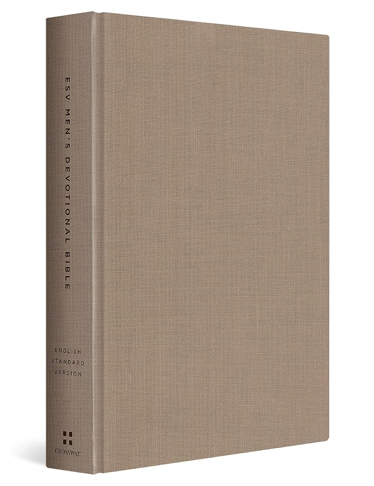 ESV Men's Devotional Bible (Cloth over Board) cover image