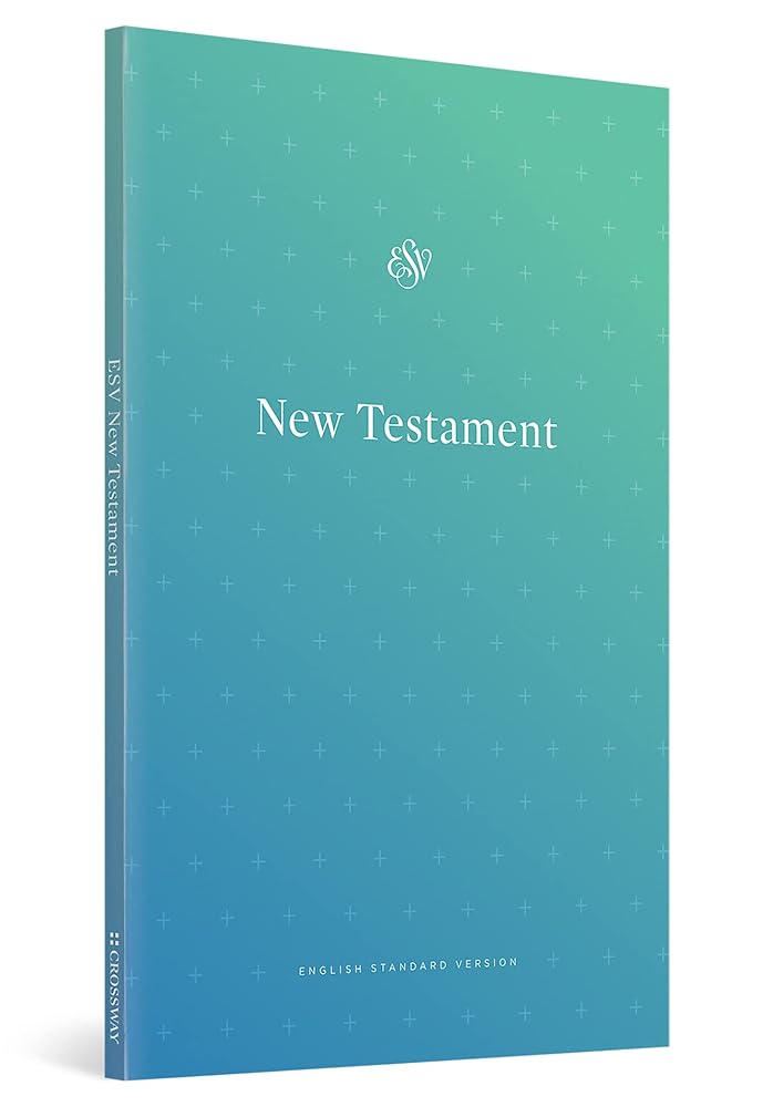 ESV Outreach New Testament (Paperback, Blue) cover image
