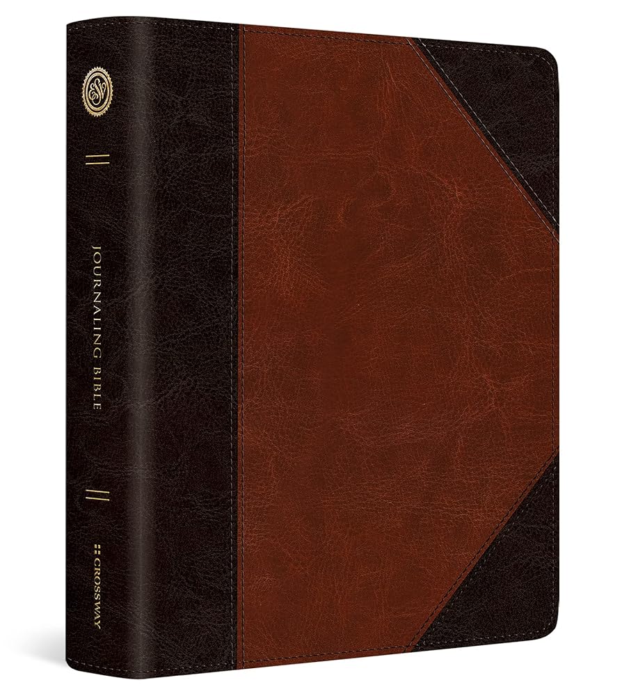 ESV Journaling Bible (TruTone, Brown/Cordovan, Portfolio Design) cover image