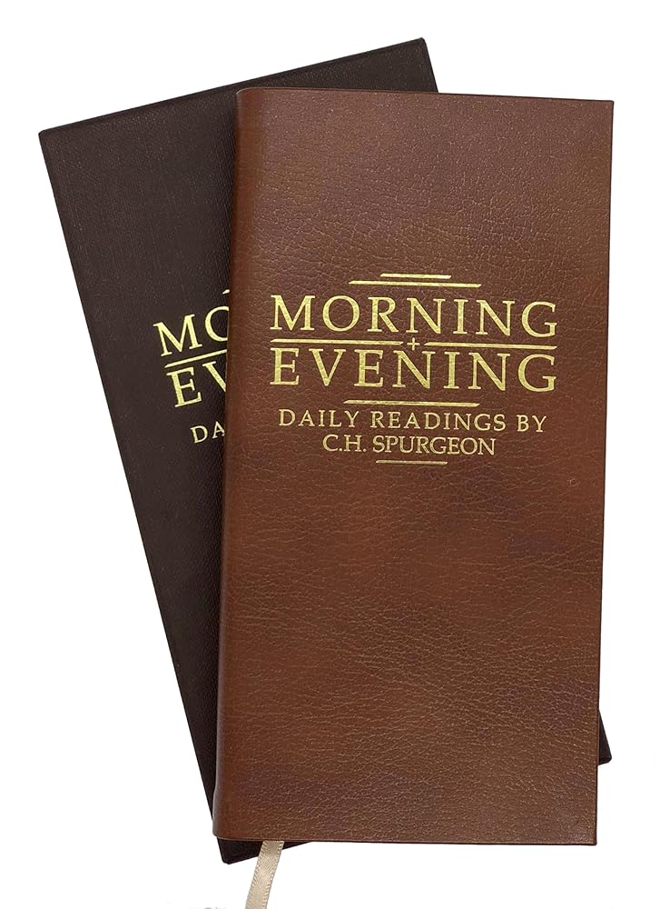 Morning and Evening Tan Leather: Daily Readings by C. H. Spurgeon cover image