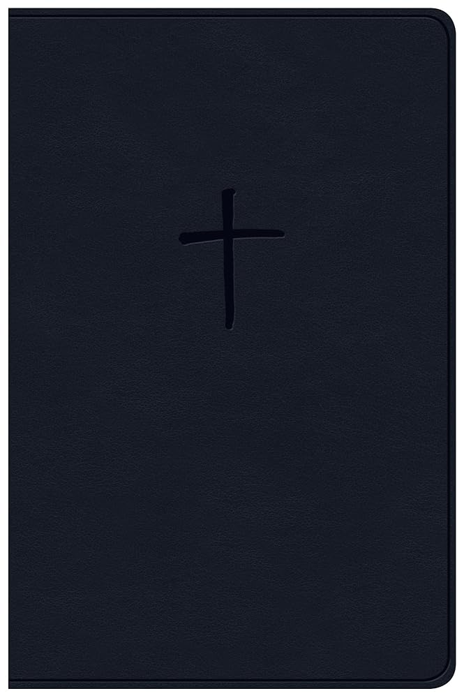 NKJV Compact Bible, Value Edition Navy Leathertouch cover image