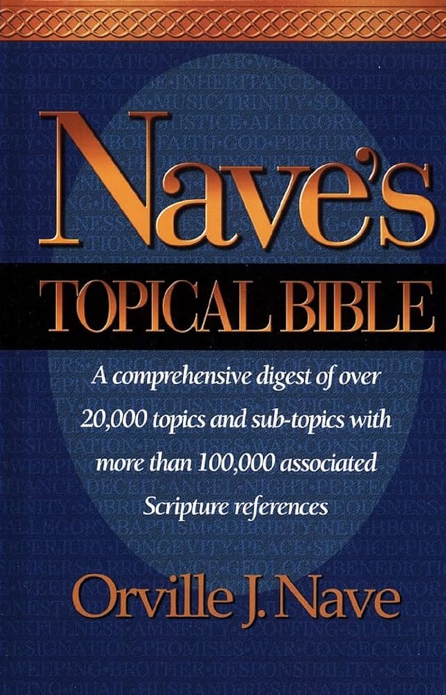 Nave's Topical Bible (MCD) cover image