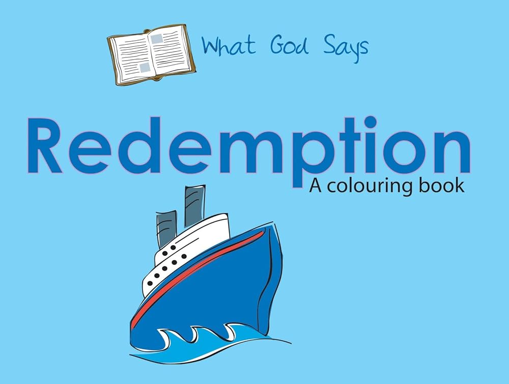 What God Says: Redemption (Bible Art) cover image
