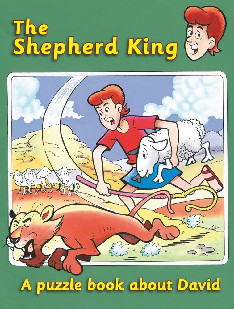 The Shepherd King: A puzzle book about David cover image