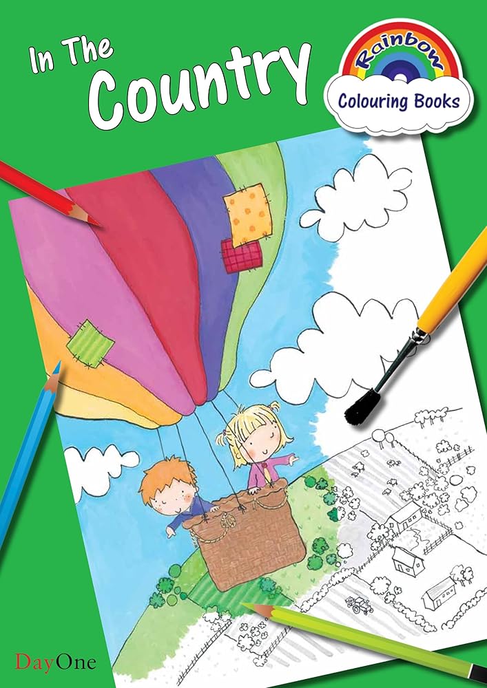 In the Country (Rainbow Colouring Books) cover image