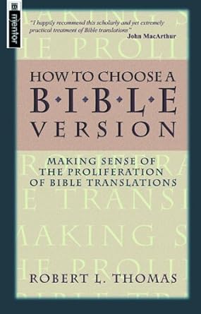 How to Choose a Bible Version: An Introductory Guide to English Translations cover image