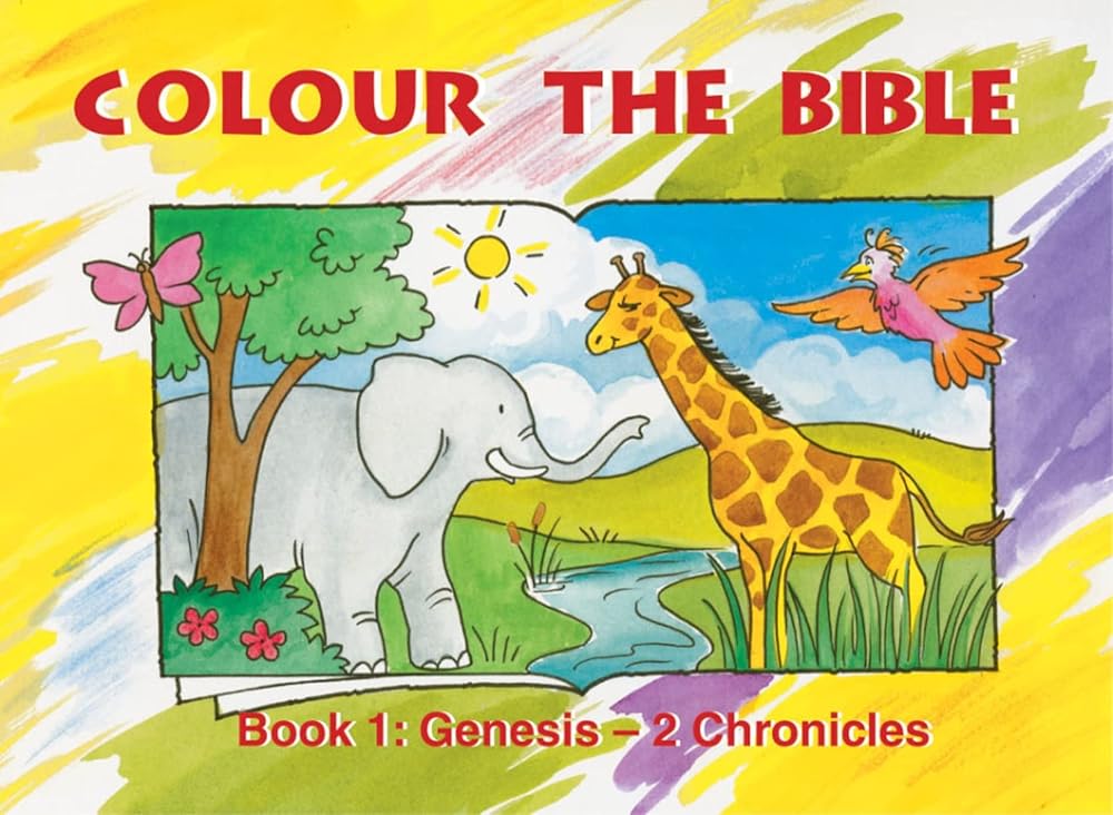 Colour the Bible: Book 1, Genesis-Chronicles (Bible Art) cover image