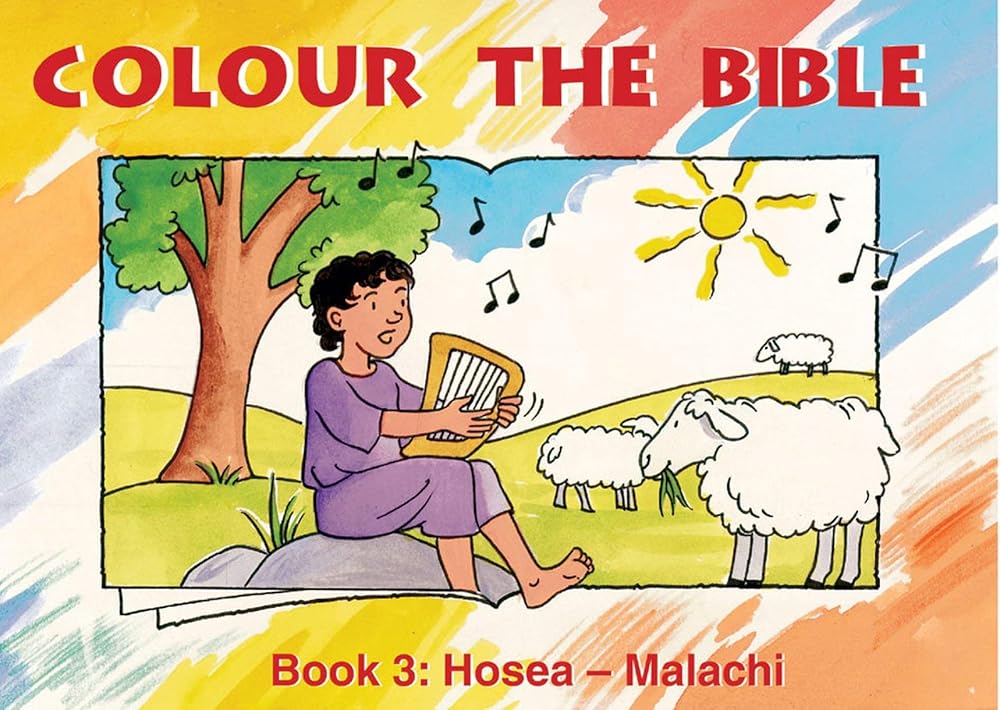 Colour the Bible: Book 3, Hosea-Malachi (Bible Art) cover image