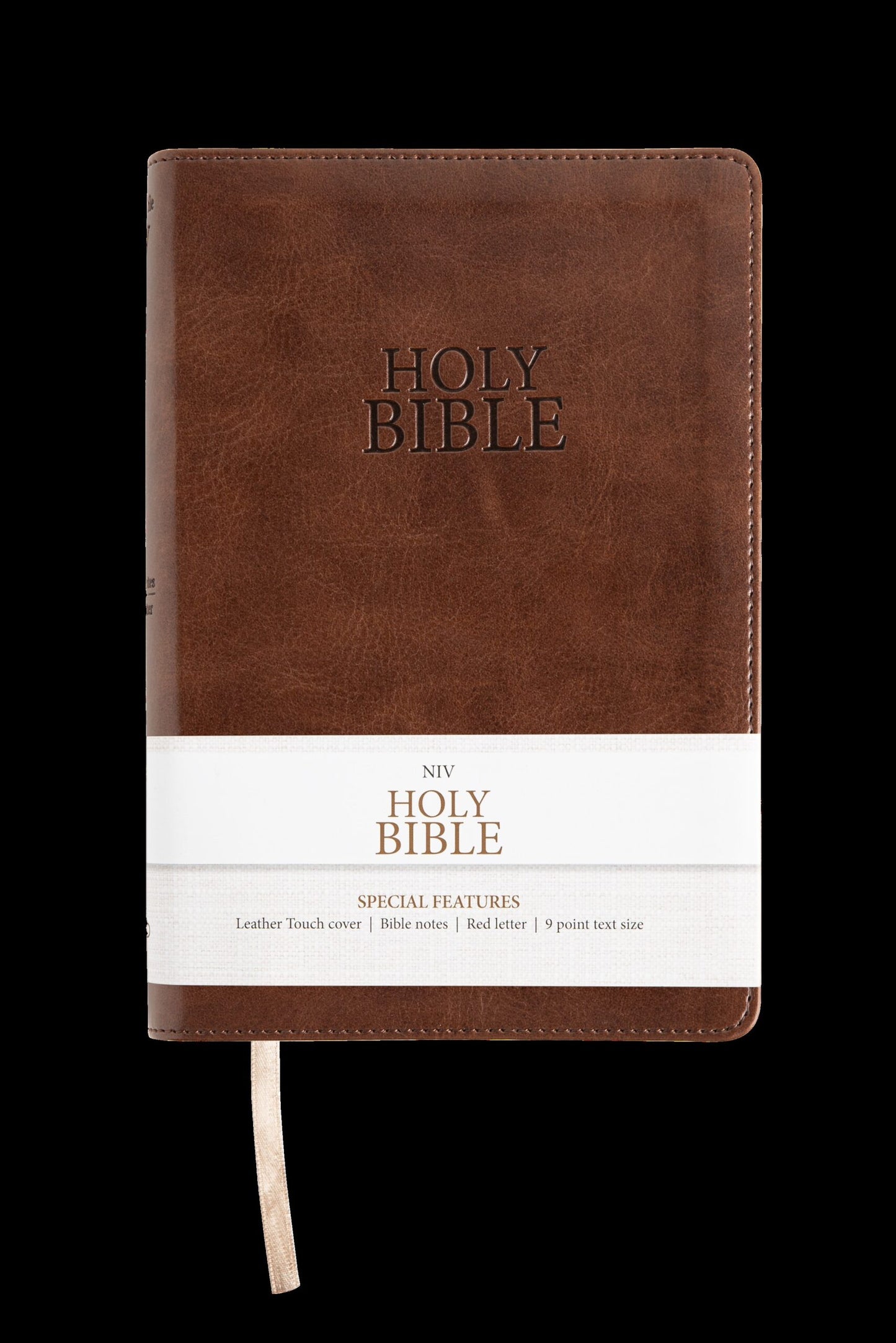 NIV LEATHER TOUCH BROWN BIBLE