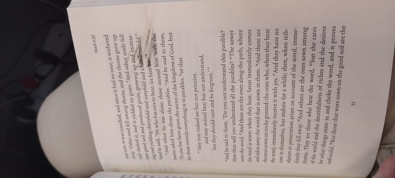 ESV Reader's Bible, Six-Volume Set: With Chapter and Verse Numbers (Goatskin over Board with Walnut Slipcase) (Slight damage - see picture)