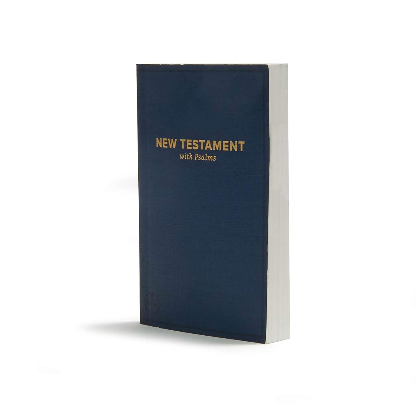 CSB Pocket New Testament with Psalms, Navy Trade Paper, Red Letter, Concise Format, Evangelism, Outreach, Easy-to-Read Bible Serif Type