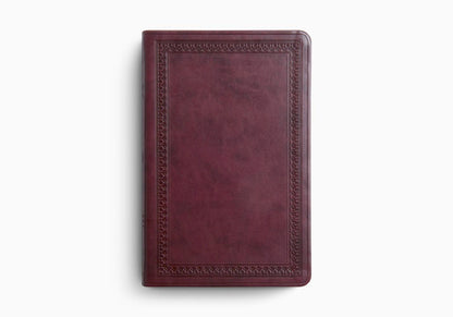 ESV Premium Gift Bible (TruTone, Mahogany, Border Design)