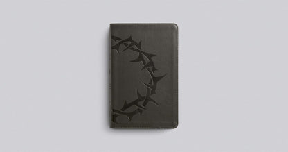 ESV Thinline Bible (TruTone, Charcoal, Crown Design)