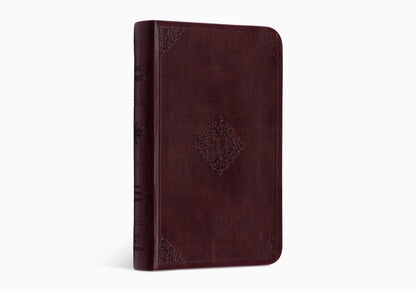 ESV Vest Pocket New Testament with Psalms and Proverbs (TruTone, Burgundy, Ornament Design)