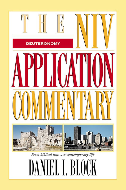 Deuteronomy (The NIV Application Commentary) cover image