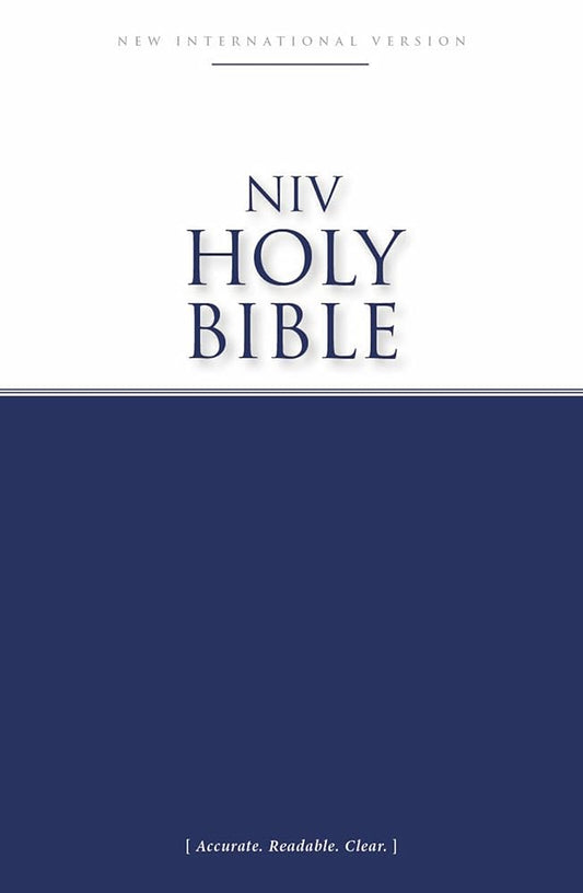 NIV, Economy Bible, Paperback: Accurate. Readable. Clear. cover image