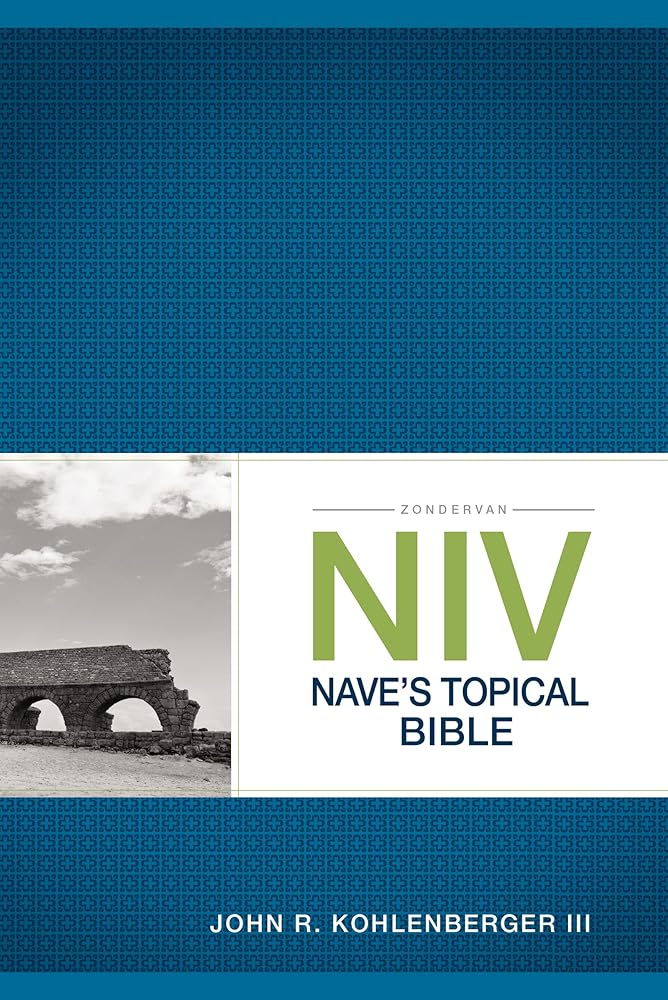 Zondervan NIV Nave's Topical Bible cover image