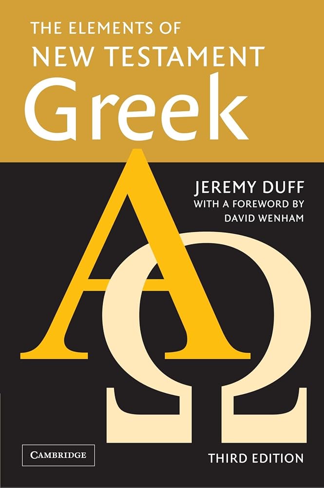 The Elements of New Testament Greek cover image