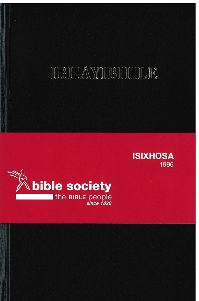 Xhosa Bible Black Hardback, IsiXhosa IBlack Hardback cover image