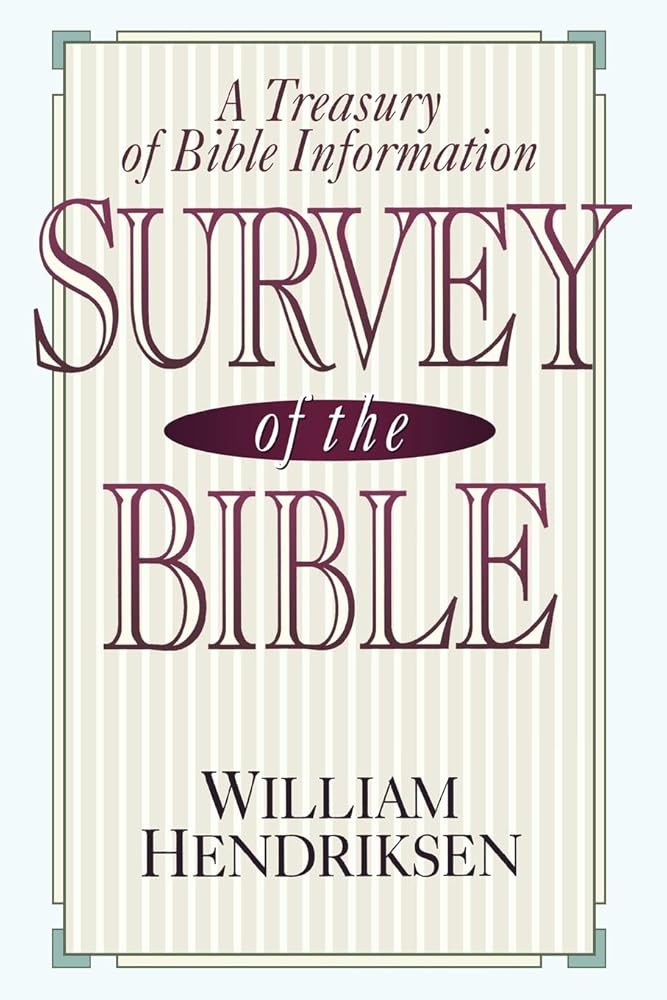 Survey of the Bible: A Treasury of Bible Information cover image