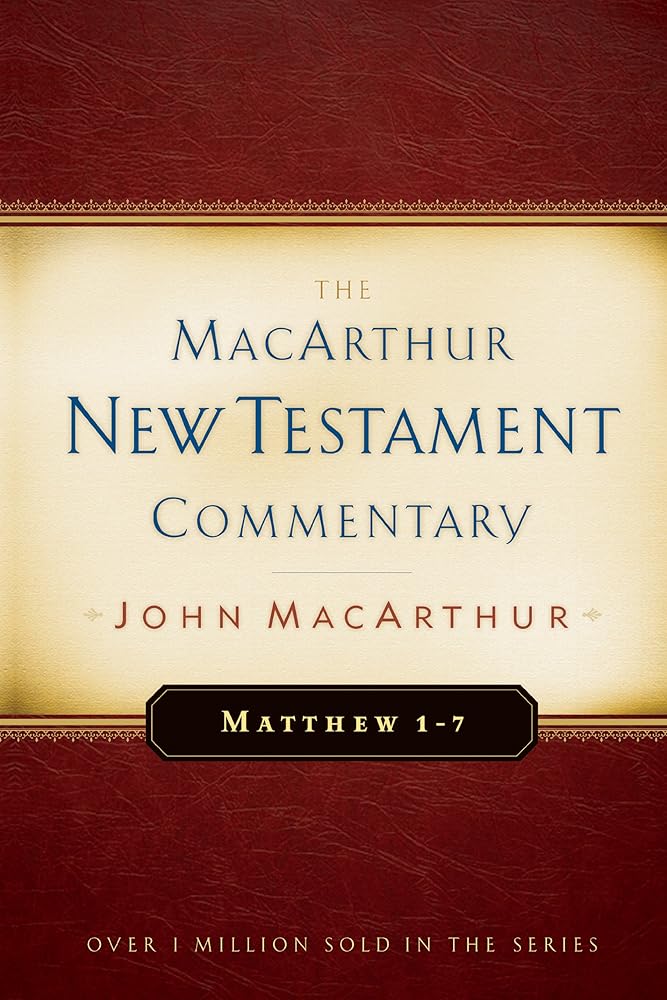 Matthew 1-7 (The MacArthur New Testament Commentary) (Volume 1) cover image