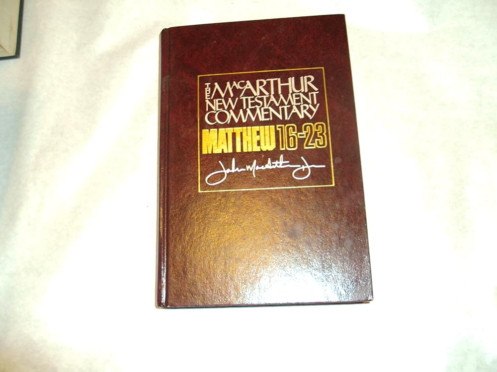 Matthew 16-23: The MacArthur New Testament Commentary (Volume 3) cover image