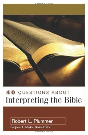 40 Questions About Interpreting the Bible cover image