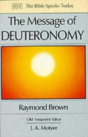 The Message of Deuteronomy cover image