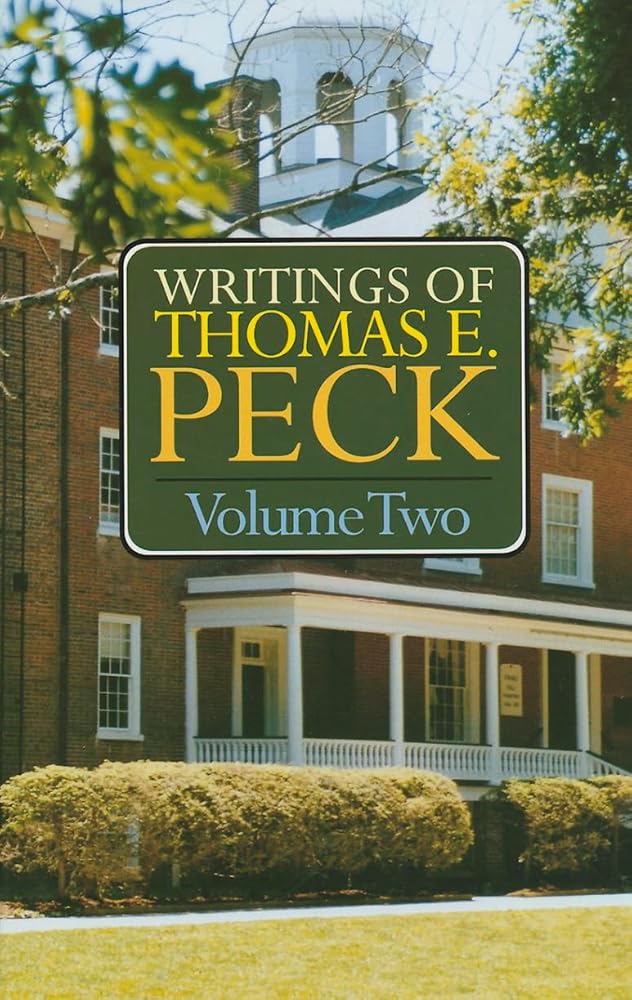 Works of Thomas Peck V2 (The Writings of Thomas E. Peck) cover image