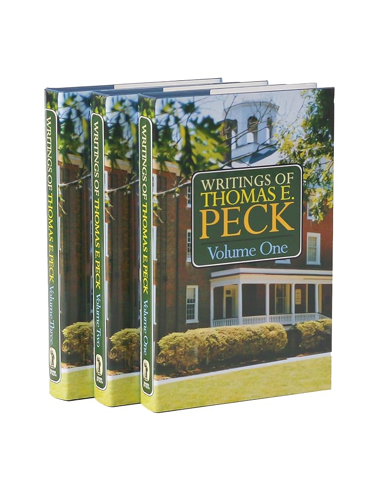 Writings of Thomas E. Peck (3 Volume Set) (The Writing of Thomas Peck) cover image