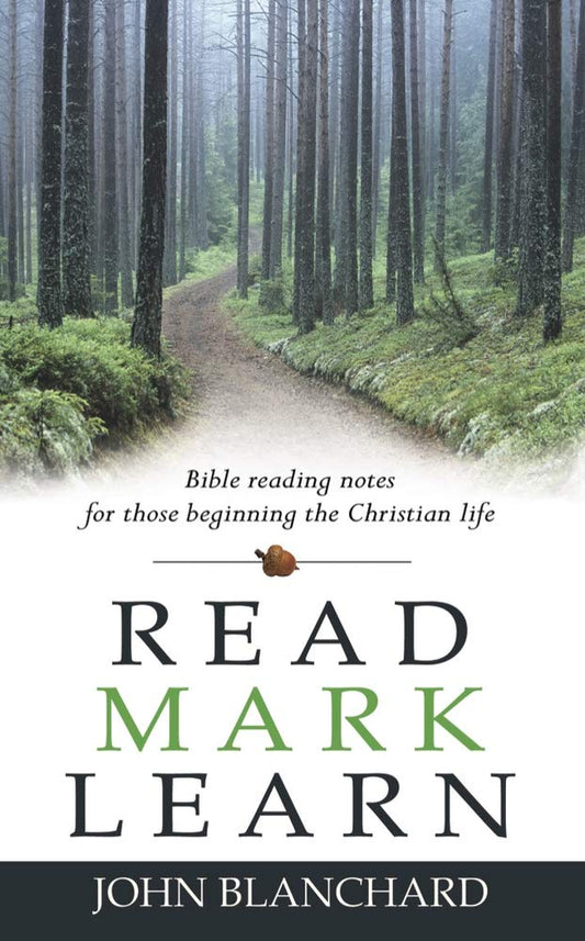 Read Mark Learn: Bible Reading Notes for Those Beginning the Christian Life cover image