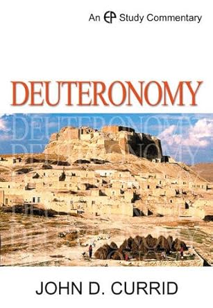 Deuteronomy (Evangelical Press Study Commentary) cover image