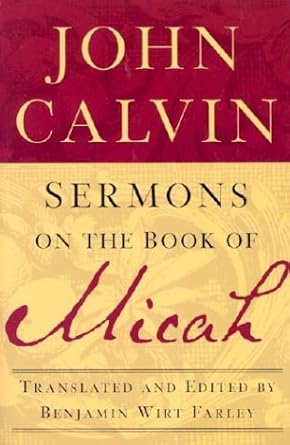 Sermons on the Book of Micah cover image