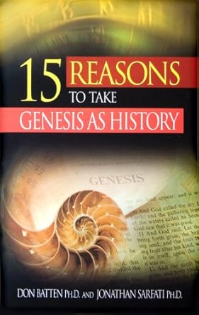 15 Reasons to Take Genesis As History cover image