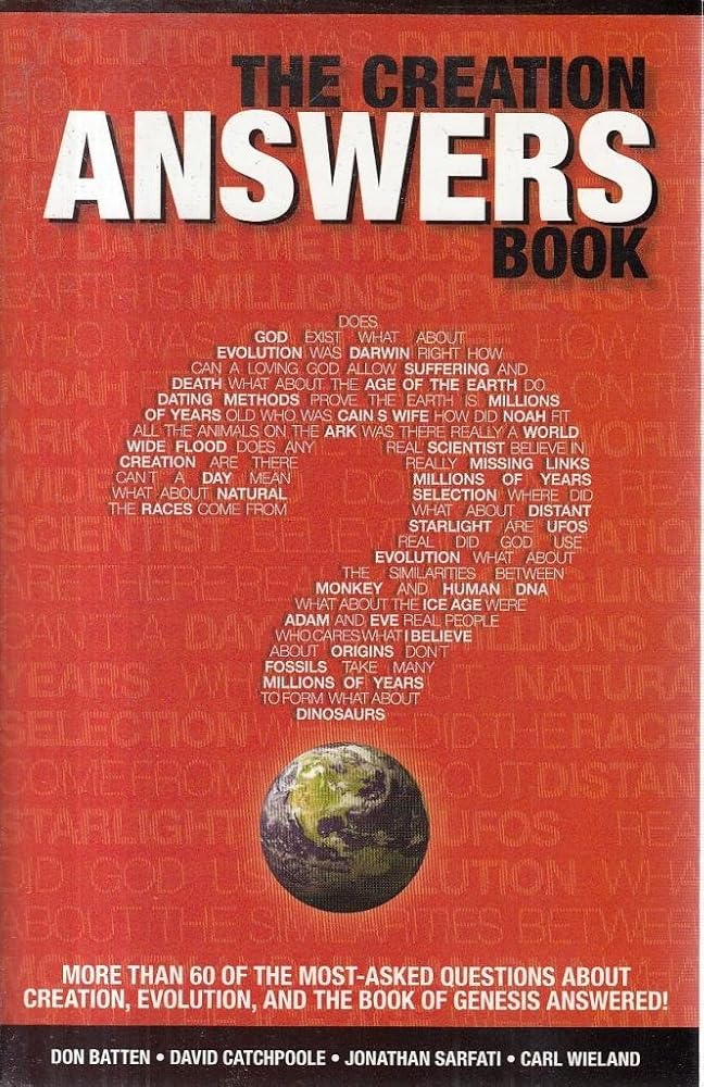 The Creation Answers Book cover image
