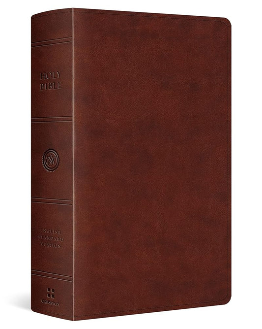 ESV Large Print Personal Size Bible (TruTone, Chestnut) cover image