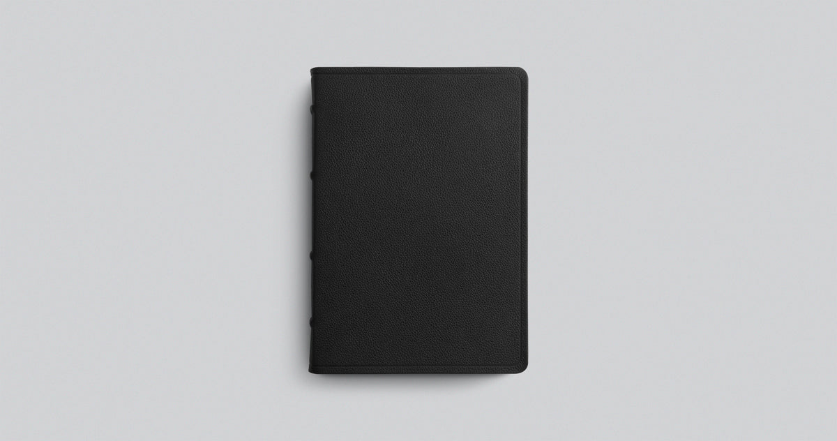 ESV Wide Margin Reference Bible (Black)