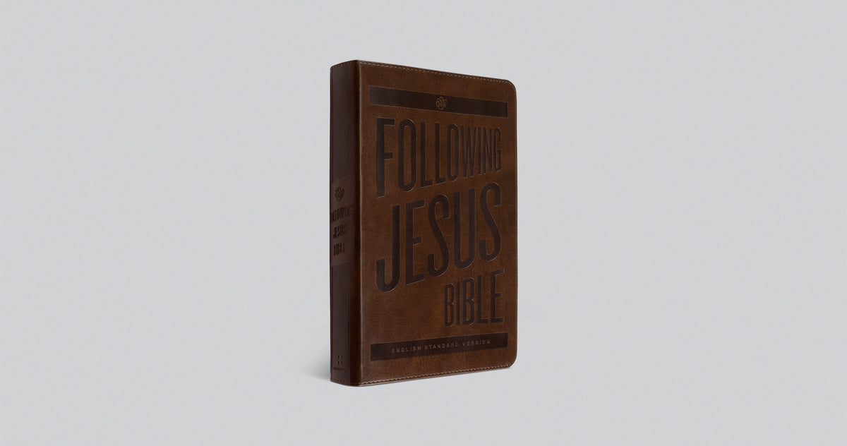 ESV Following Jesus Bible (TruTone, Brown)