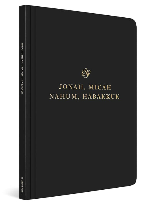 ESV Scripture Journal: Jonah, Micah, Nahum, and Habakkuk cover image