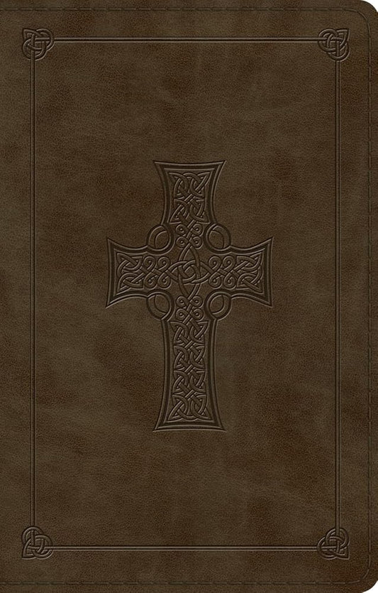 ESV Premium Gift Bible (TruTone, Olive, Celtic Cross Design) cover image