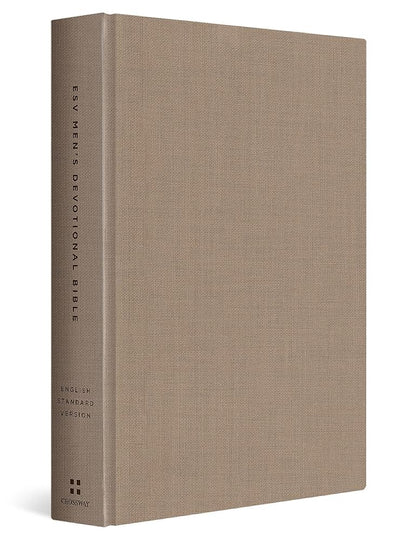 ESV Men's Devotional Bible (Cloth over Board) cover image