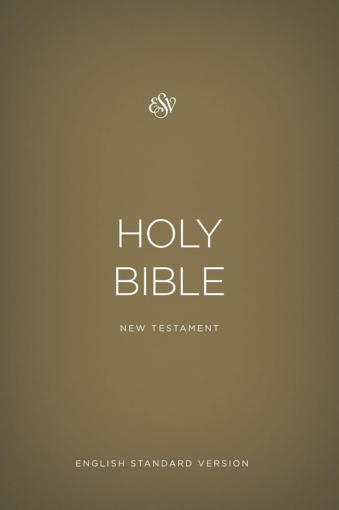 The Holy Bible: English Standard Version, New Testament, Gold cover image