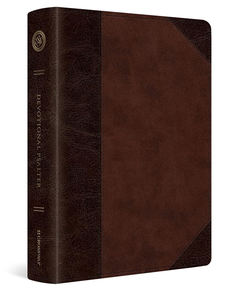 ESV Devotional Psalter (TruTone, Brown/Walnut, Portfolio Design) cover image