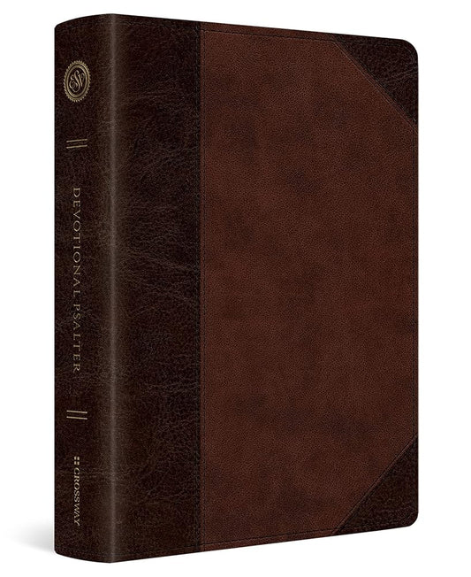 ESV Devotional Psalter (TruTone, Brown/Walnut, Portfolio Design) cover image