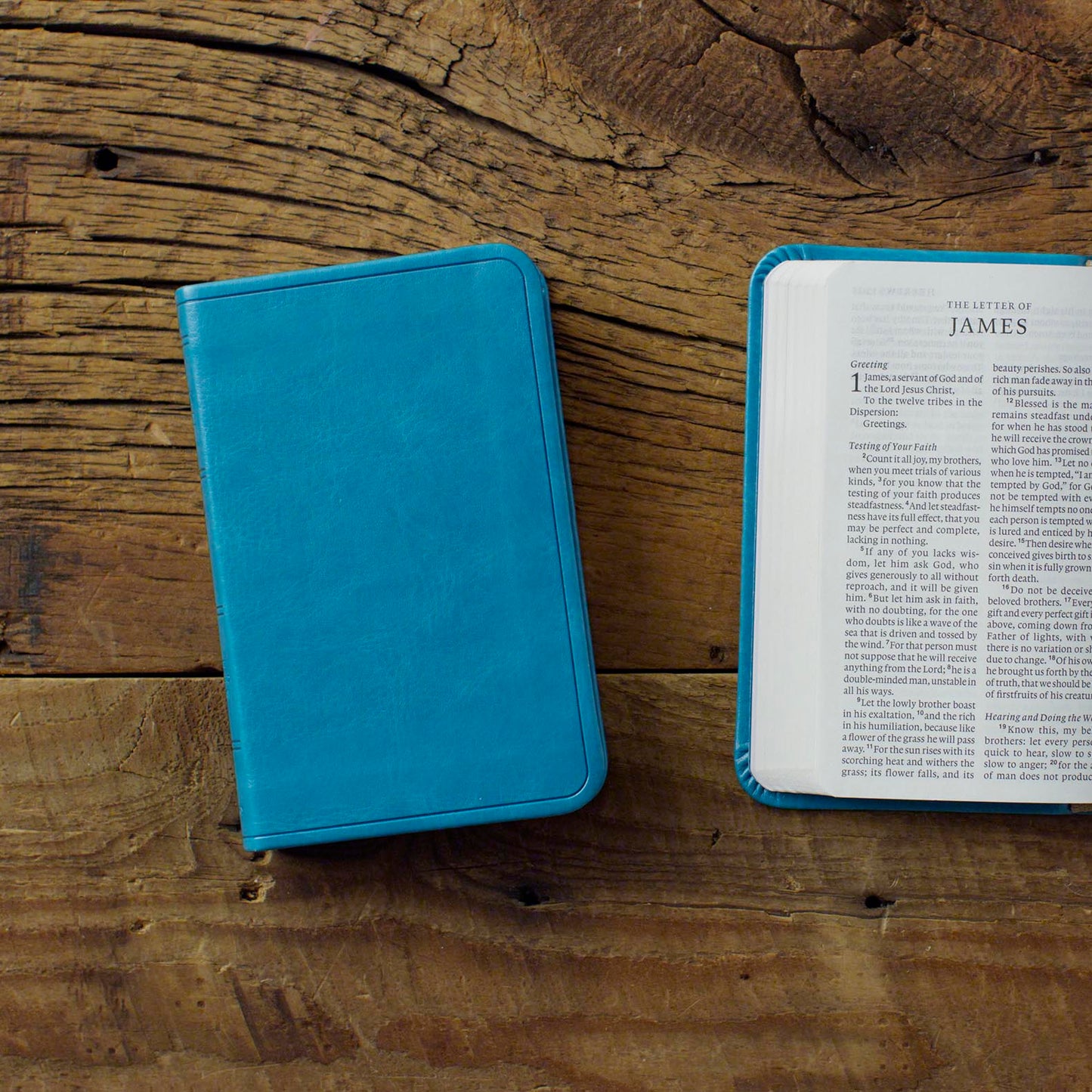 ESV Vest Pocket New Testament with Psalms and Proverbs (TruTone, Teal)